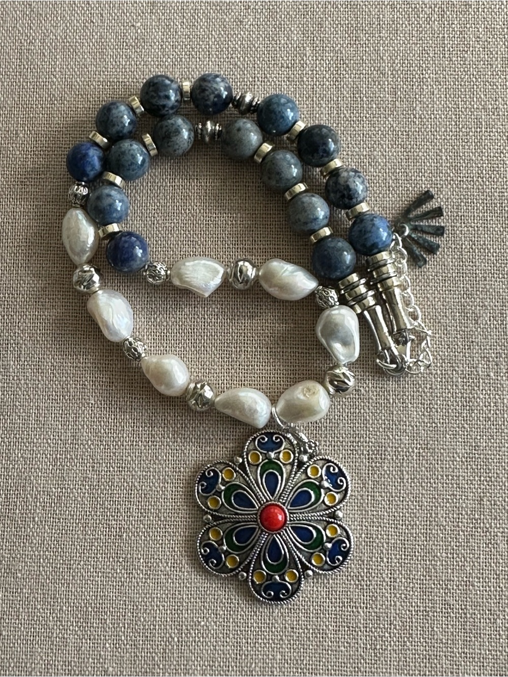 20-1/2 inch Mixed bead necklace NWOT - Picture 8 of 16